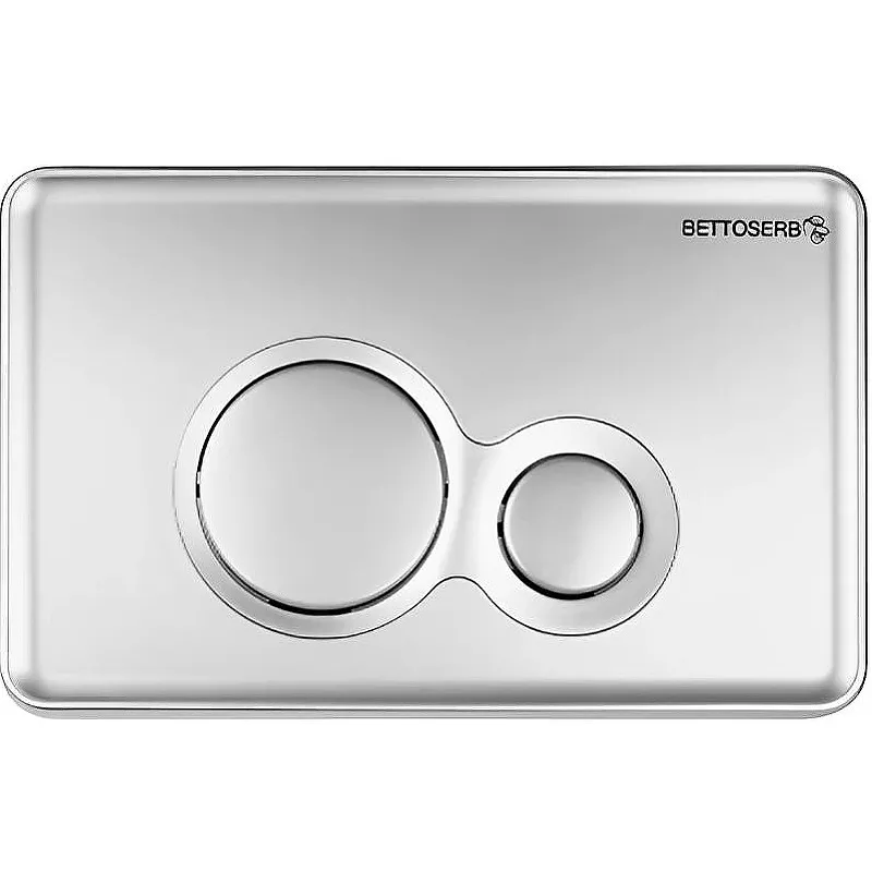 Клавиша смыва Bettoserb Sava Fix хром матовый