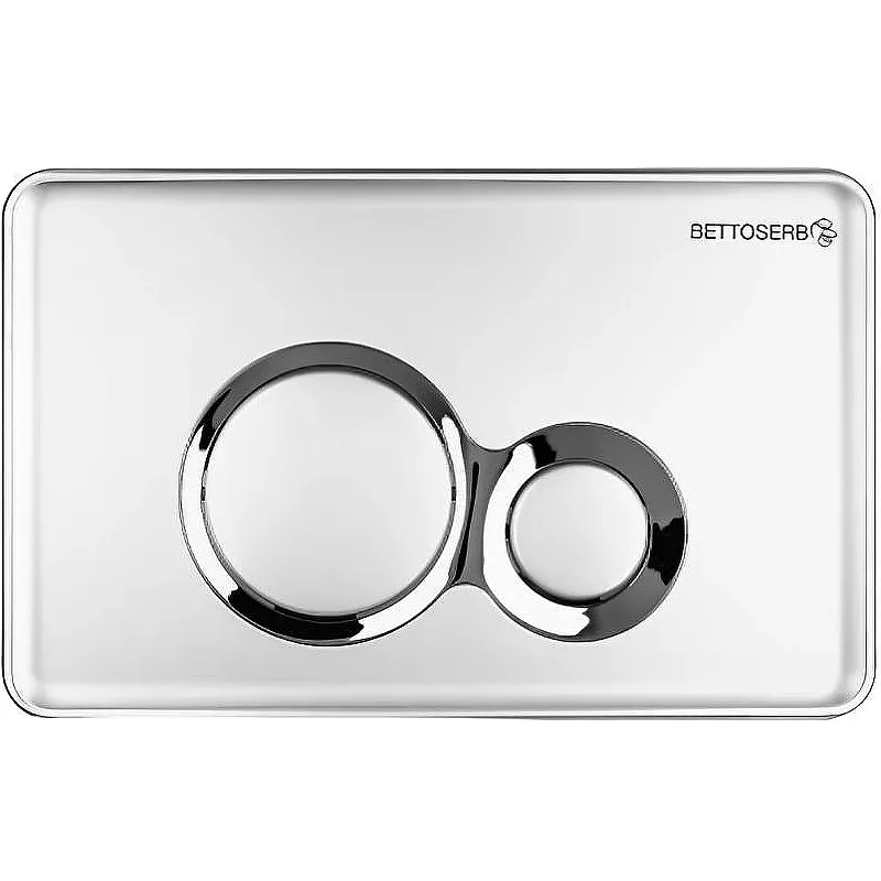 

Клавиша смыва Bettoserb Sava Fix 40006463 хром матовый