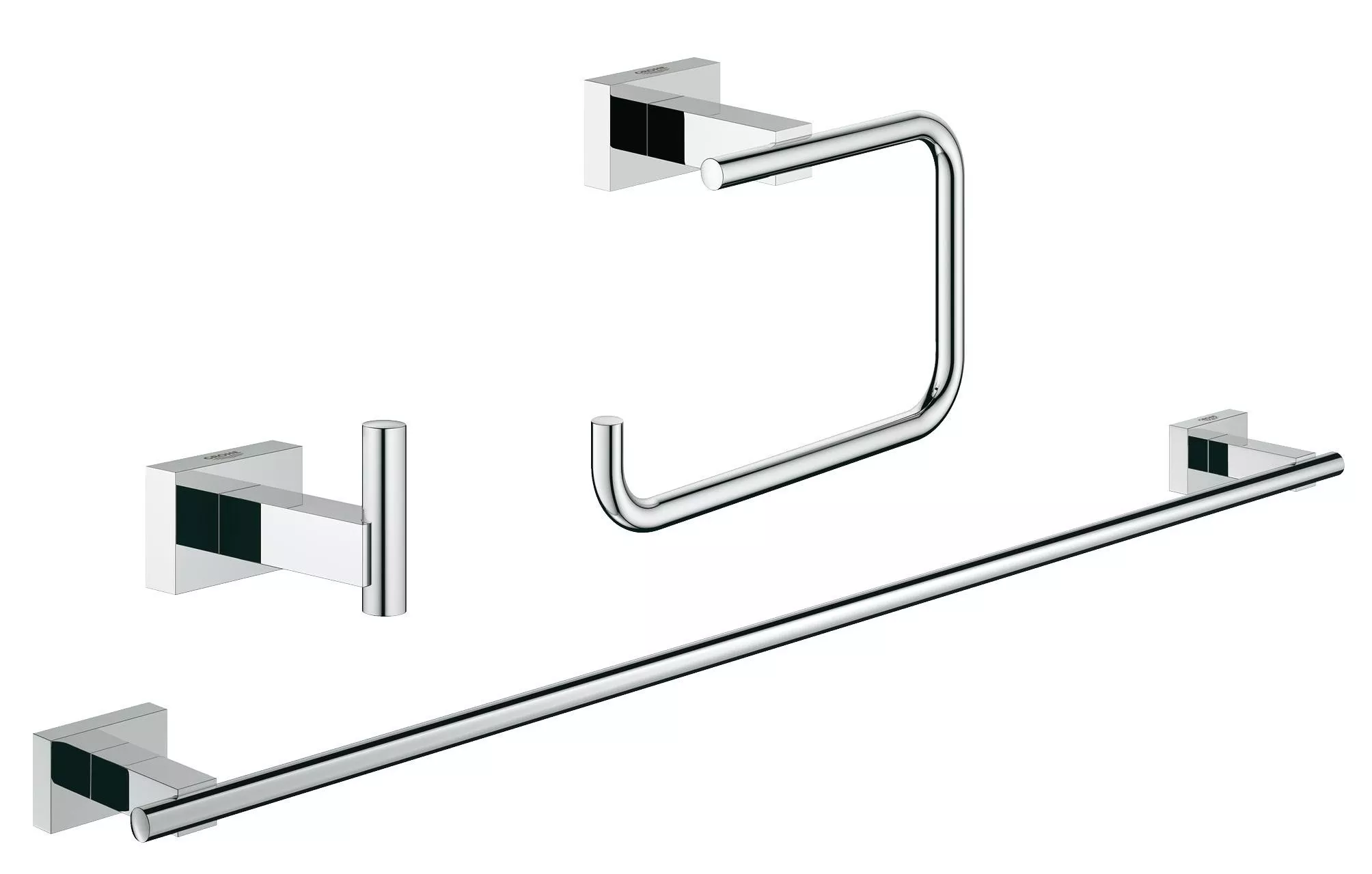 Набор Grohe Essentials Cube New (40777001), цвет хром - фото 1