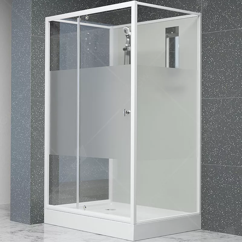 

Душевая кабина RGW Andaman 120х90 белая стекло матовое