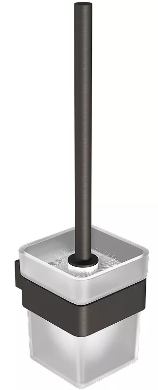 

Ершик для унитаза подвесной Lemark Smooth Line серый матовый, графит