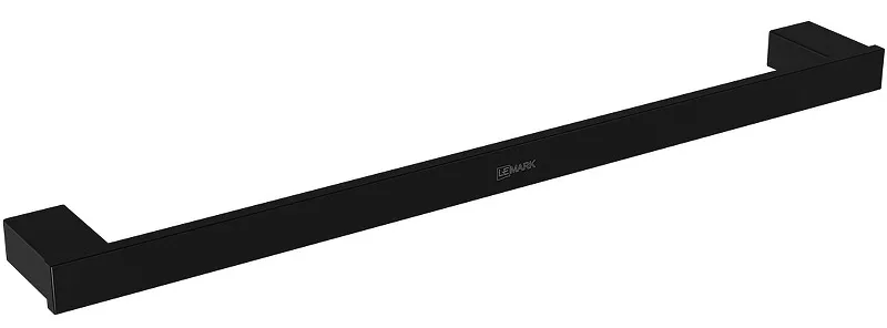 

Полотенцедержатель Lemark Smooth Line 61 черный матовый