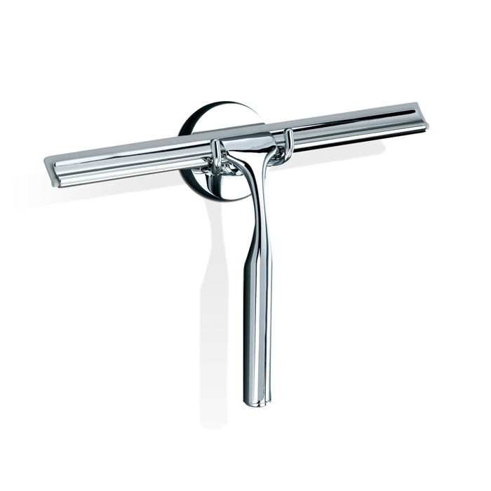 DECOR WALTHER QUICK Щетка для чистки стекла 165х250х30 мм с настенным держателем и запасной резинкой цвет хром 4761₽