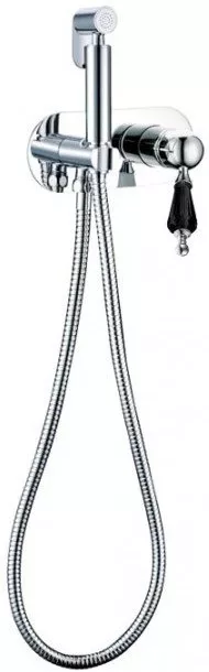 

Гигиенический душ Boheme Medici хром с черным кристаллом Swarovski