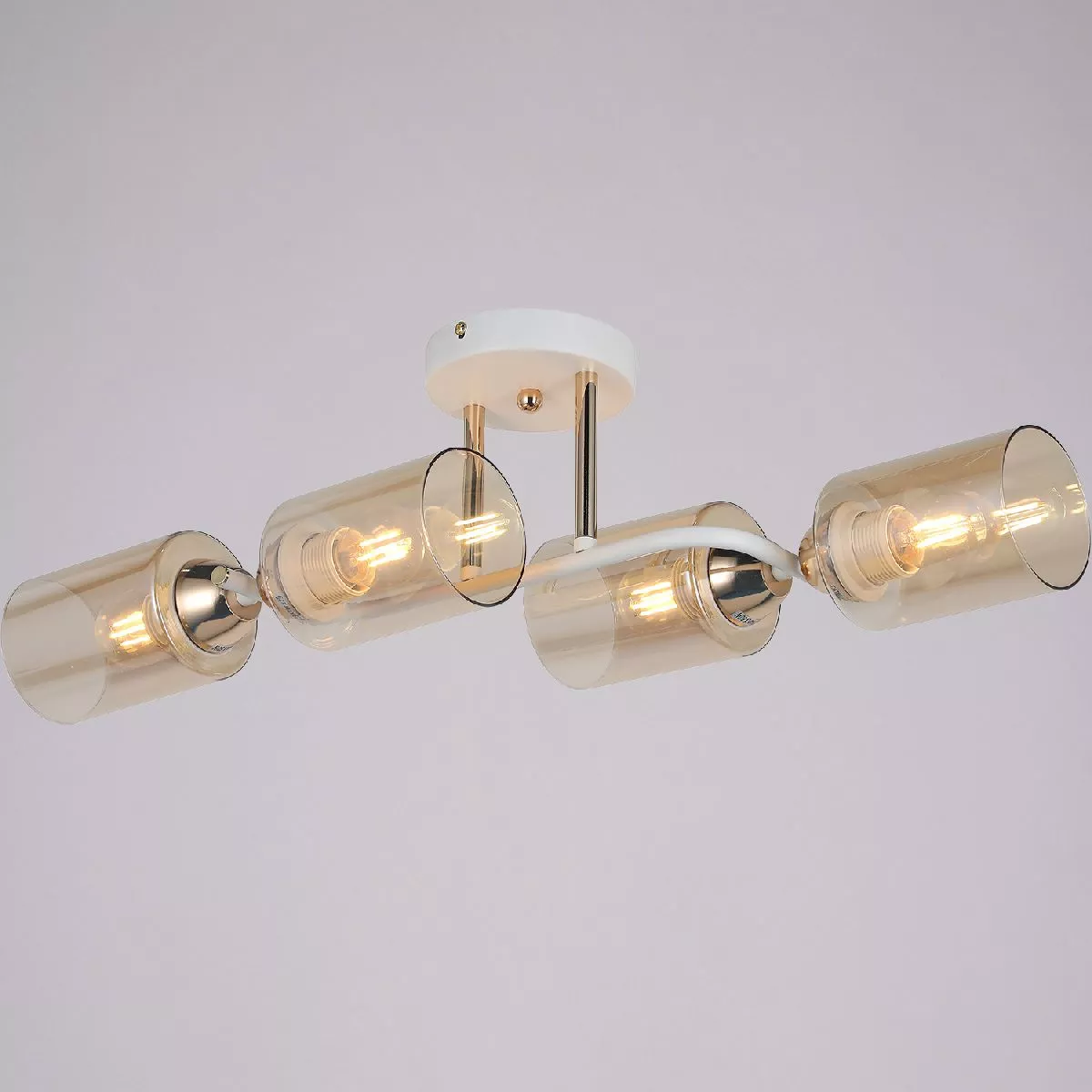 

Потолочная люстра Illumico IL8148-4COU-79 WH GD Bice
