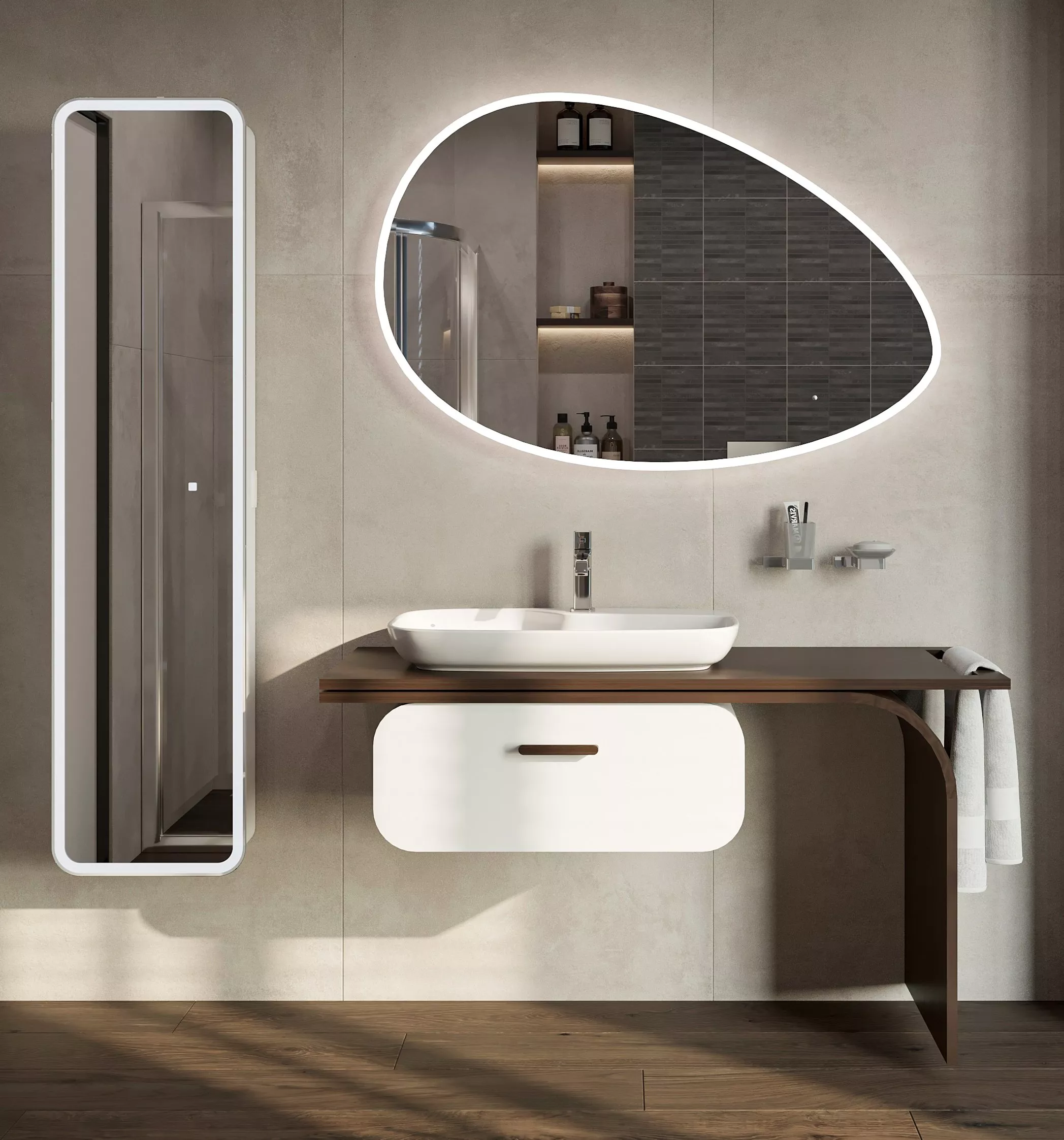 Мебель для ванной Belinza Irony 130