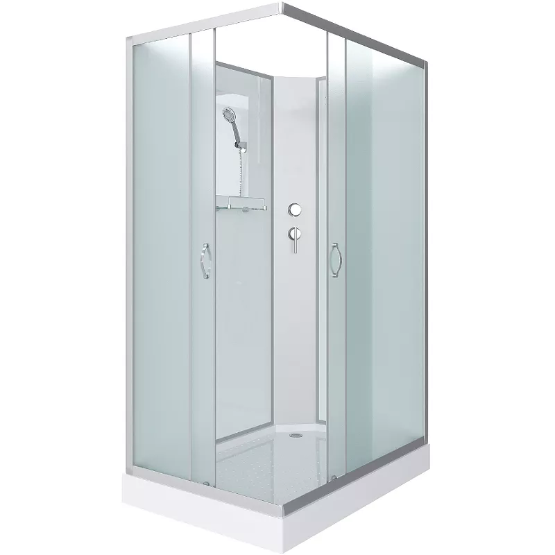 

Душевая кабина Niagara Classic 110х80 хром стекло матовое