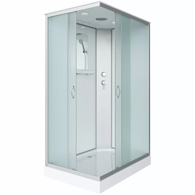 

Душевая кабина Niagara Classic 120х80 хром стекло матовое без гидромассажа