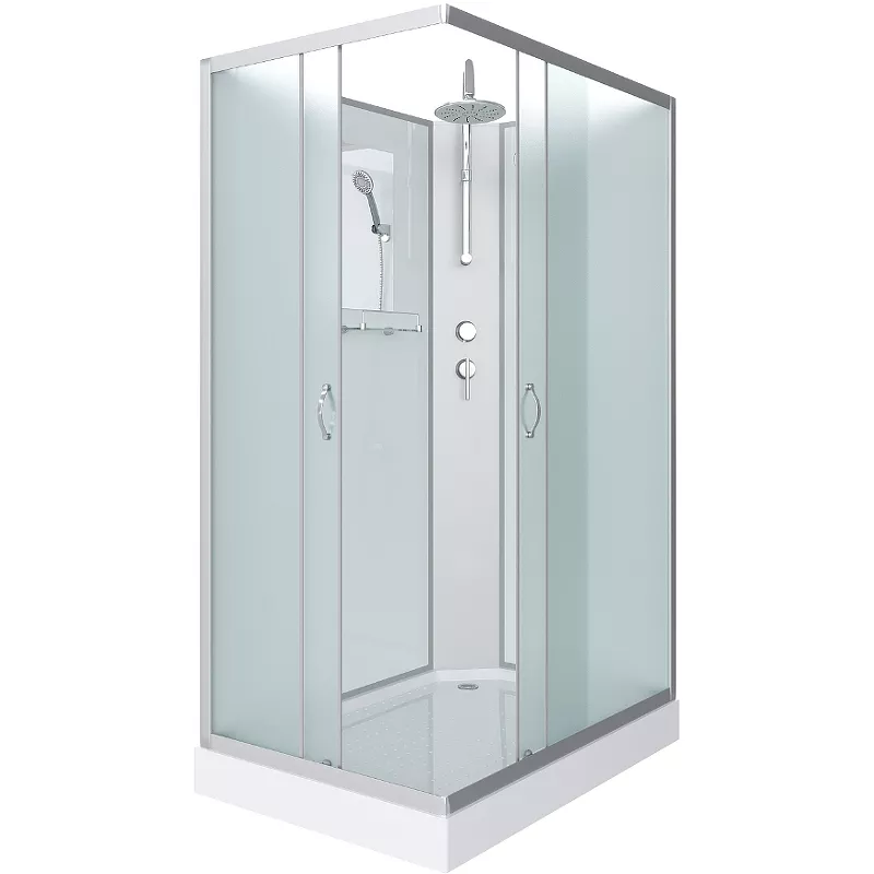 

Душевая кабина Niagara Classic 120х90 хром стекло матовое