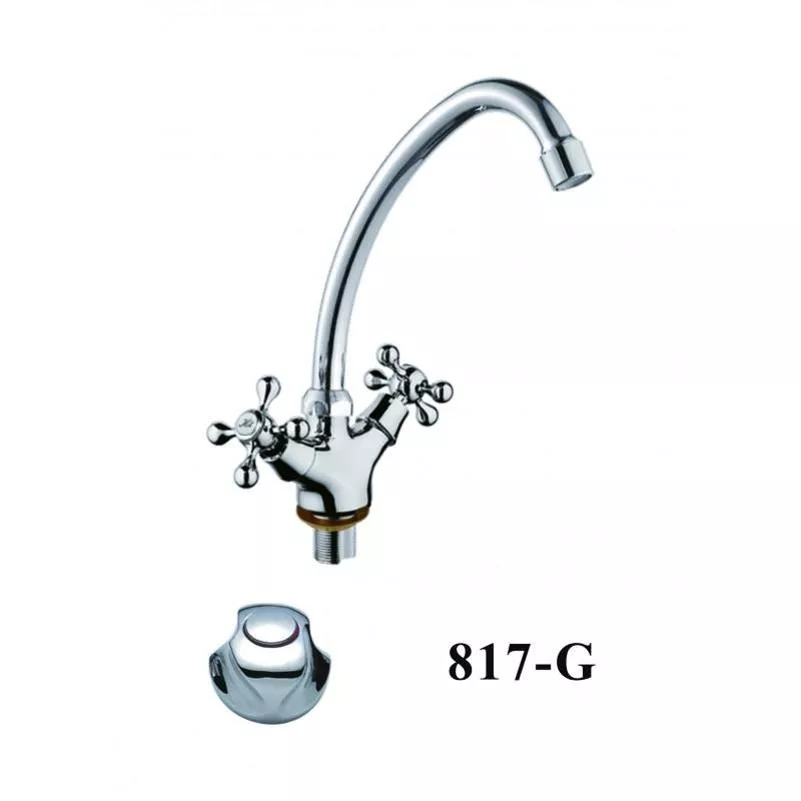 

Смеситель для кухни D-Lin D153817-G, хром