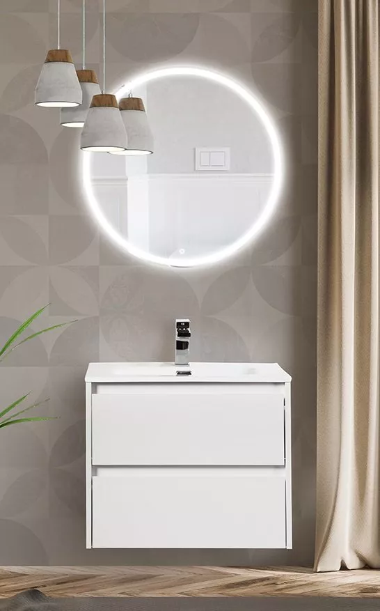 

Комплект мебели BelBagno Kraft 60 белый матовый