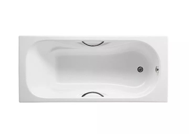 Чугунная ванна Roca Malibu 160x70 см (2334G0000), цвет белый - фото 1