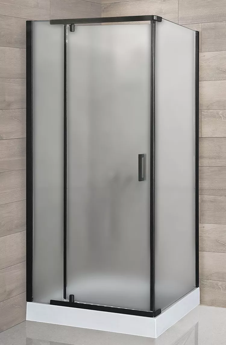 

Душевой уголок Royal Bath HPV 90х90 с поддоном профиль черный стекло матовое