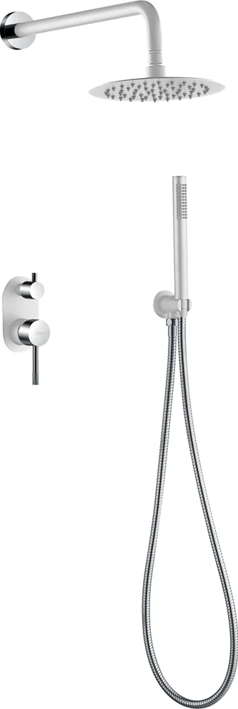 

Душевой комплект Boheme Uno 464-WCR С ВНУТРЕННЕЙ ЧАСТЬЮ, white chrome