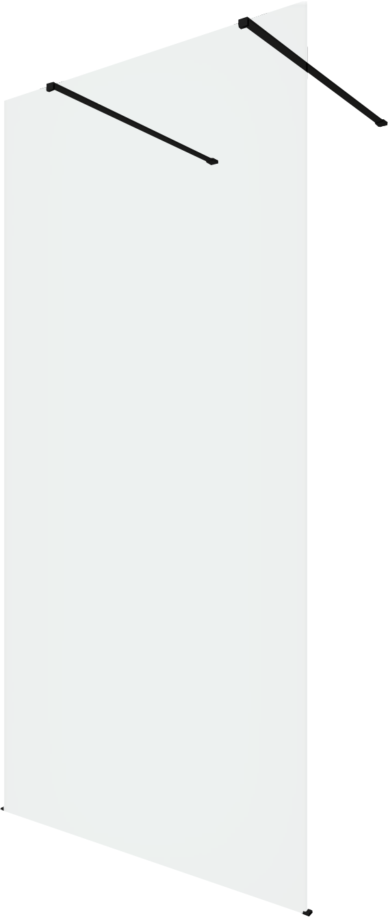 

Душевая перегородка Allen Brau Infinity 2 3.21039.BBA 100 см, профиль черный браш, стекло прозрачное