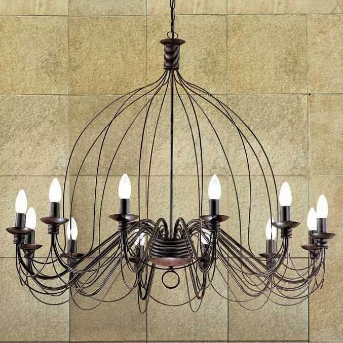 

Подвесная люстра Ideal Lux Corte SP12 Ruggine 097671