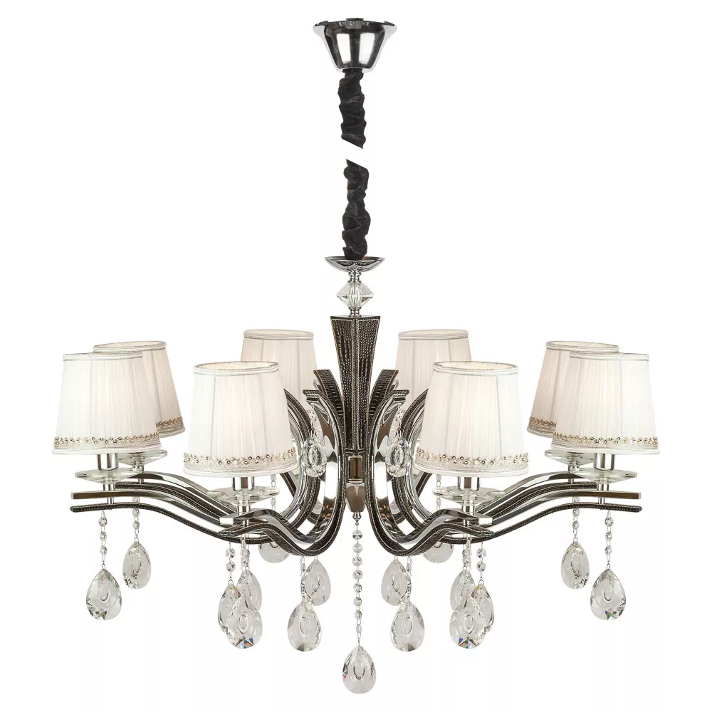 

Подвесная люстра AM Group GLAMOUR SP8 BK