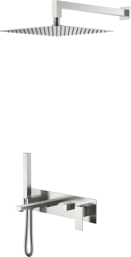 

Душевой комплект Boheme Qubic 474-NB С ВНУТРЕННЕЙ ЧАСТЬЮ, brushed nickel