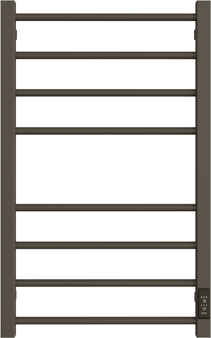

Полотенцесушитель электрический Двин S plaza neo 4657795055164 80x55 см, подключение справа, слева, графит, лесенка