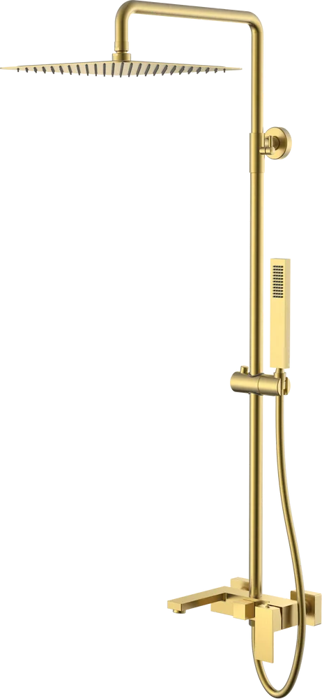 

Душевая стойка Boheme Qubic 478-MG matt gold