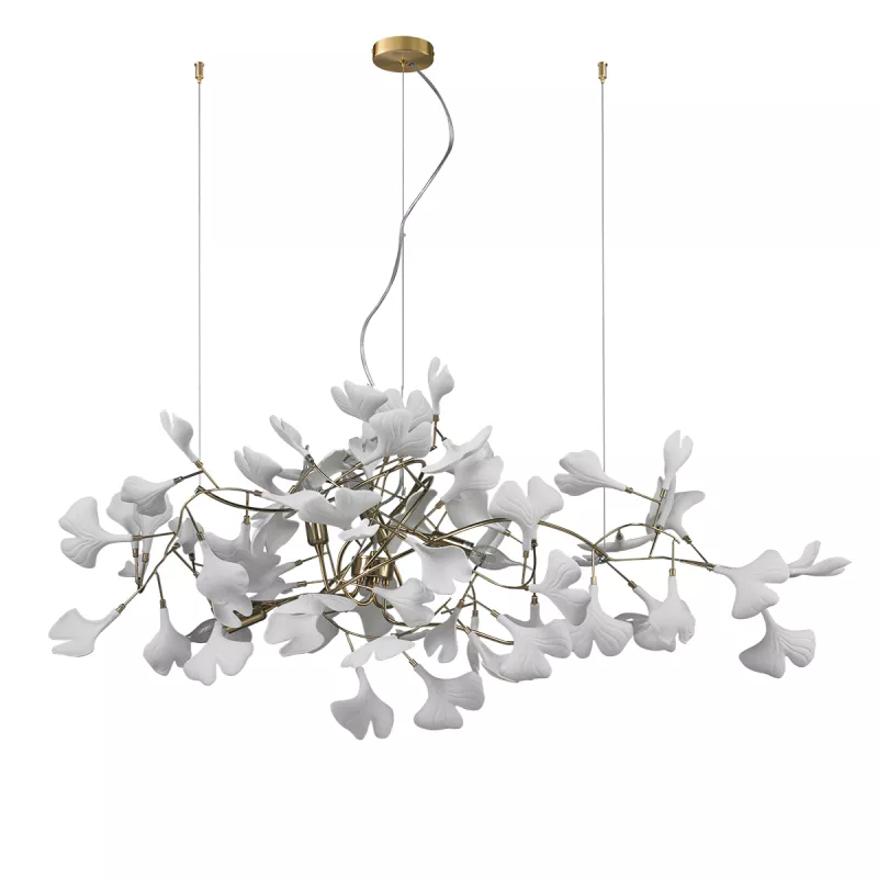 

Подвесная люстра Delight Collection 10881P/L1000 gold/white
