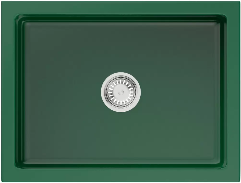 

Мойка кухонная Omoikiri Mikura Natceramic 61х46 зеленый глянцевый, royal green