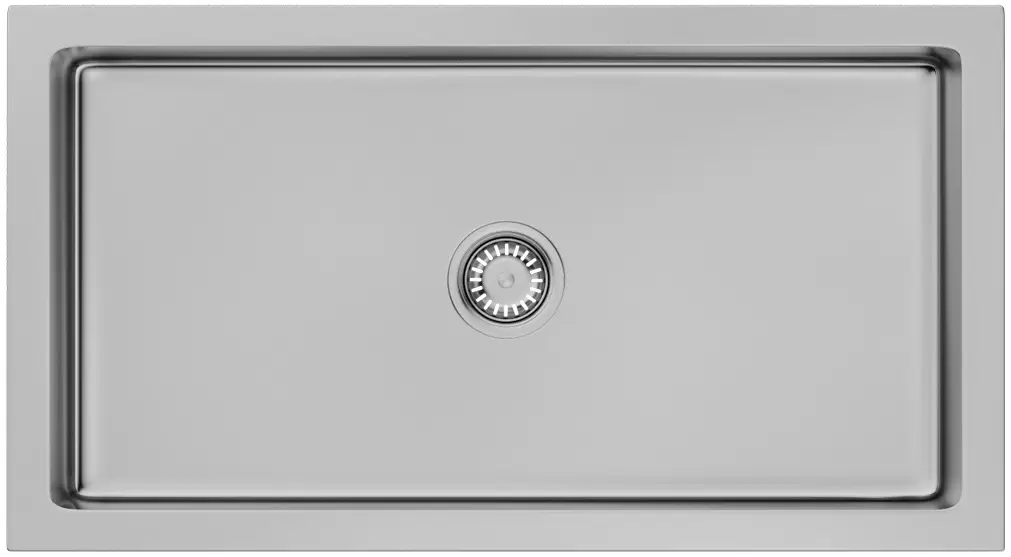 Мойка кухонная Omoikiri Mikura Natceramic 84х46 серебро матовый