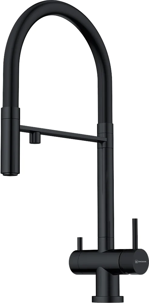 

Смеситель для кухни Omoikiri Kanto 4994356 черный матовый