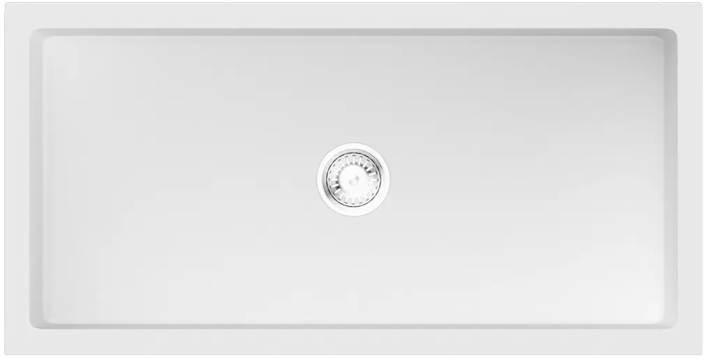 

Мойка кухонная Omoikiri Mikura Natceramic 91х46 белый матовый