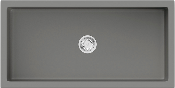 

Мойка кухонная Omoikiri Mikura Natceramic 91х46 серый матовый, pebble