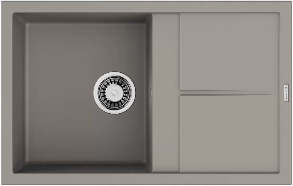

Мойка кухонная Omoikiri Sumi Artceramic 79х50 серый матовый, leningrad grey
