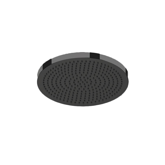 ALMAR Velvet rain Верхний душ круглый 232 мм из латуни без держателя1 режим Velvet rain PVD цвет Absolute Black AB 72504₽