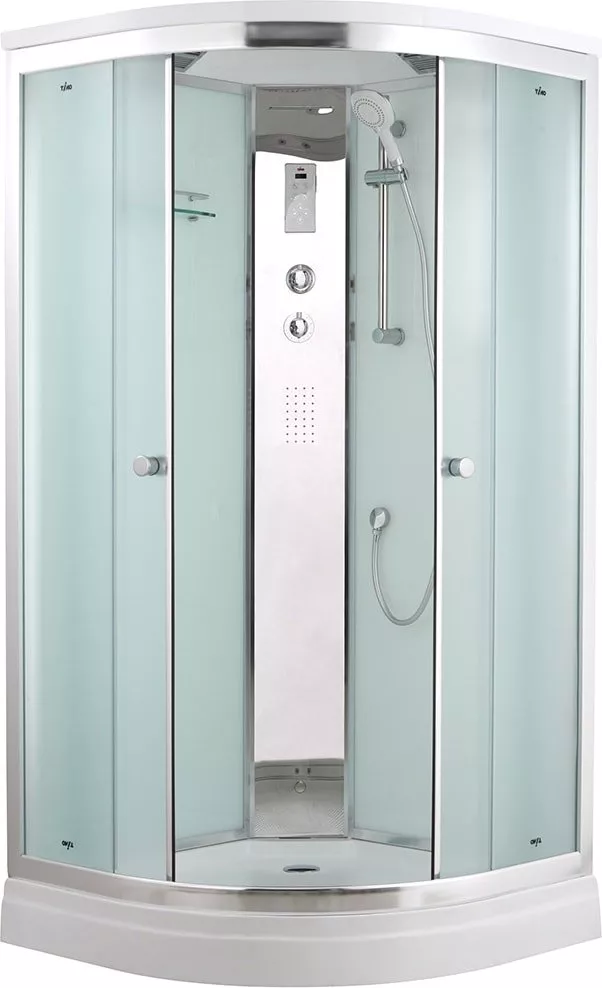 

Душевая кабина Timo Comfort 90х90 хром, стекло матовое, с гидромассажем