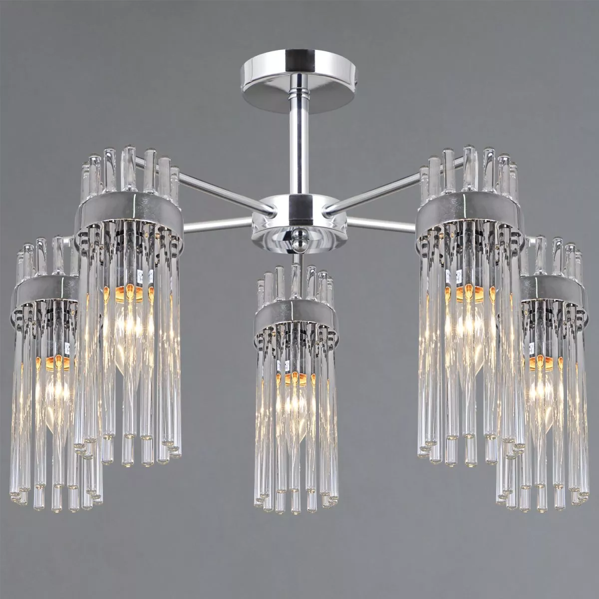 

Люстра на штанге Illumico IL0761-5CSQ-25 CR GENOA