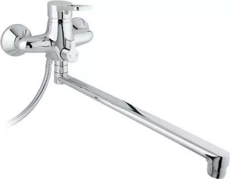 

Смеситель Timo Junior-Inox 1905Y-CR универсальный, Хром;серый