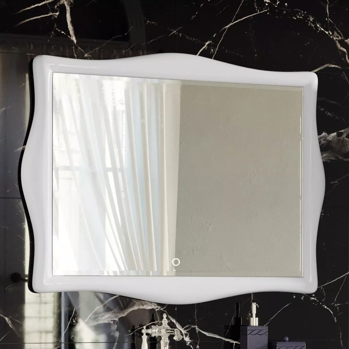 Зеркало в ванную Aima Design Amethyst 100 см (У51944)