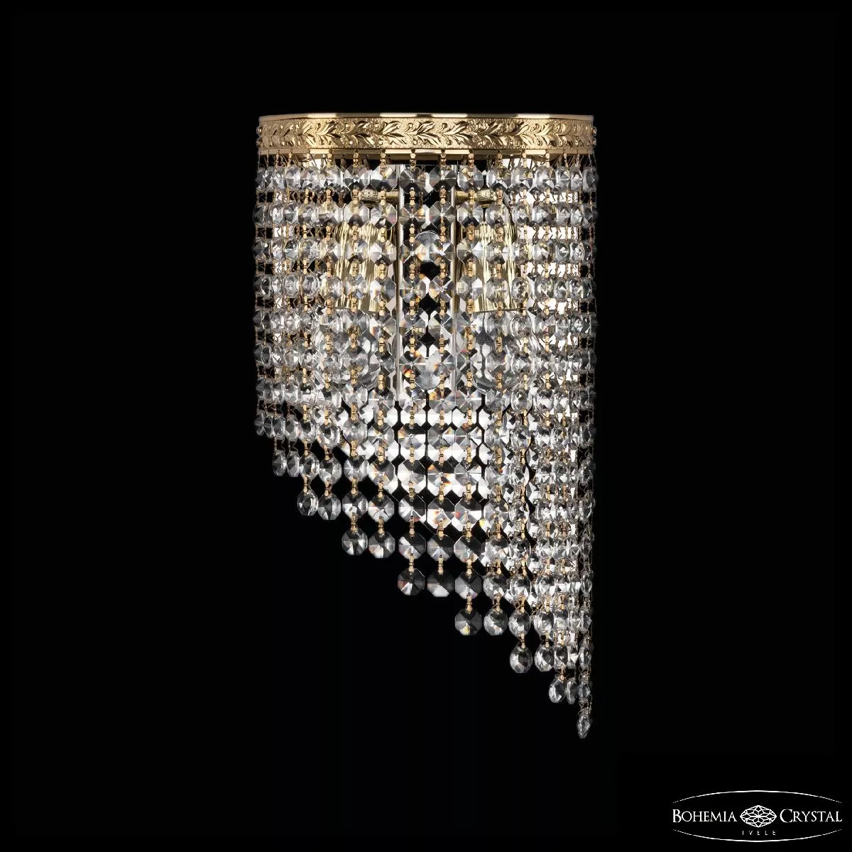 

Настенный светильник Bohemia Ivele Crystal 83401BR/18IV-34 G R