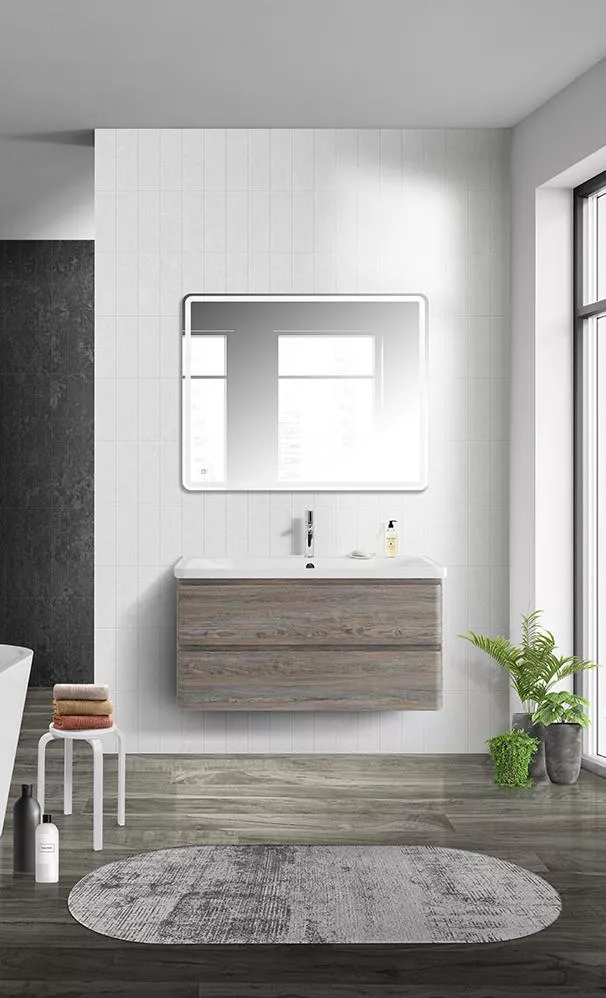 

Комплект мебели BelBagno Albano 100 светлое дерево