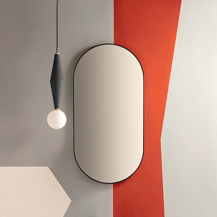 

Зеркало настенное без подсветки GLOBO OPI MIRRORS OP006MAR 90x45 см