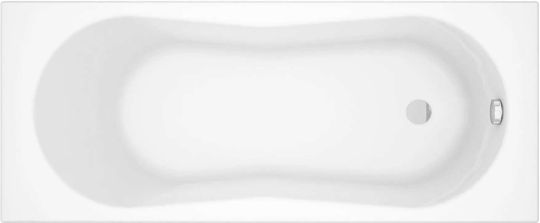 Акриловая ванна Cersanit Nike 170 ультра белый WP-NIKE*170 - фото 1