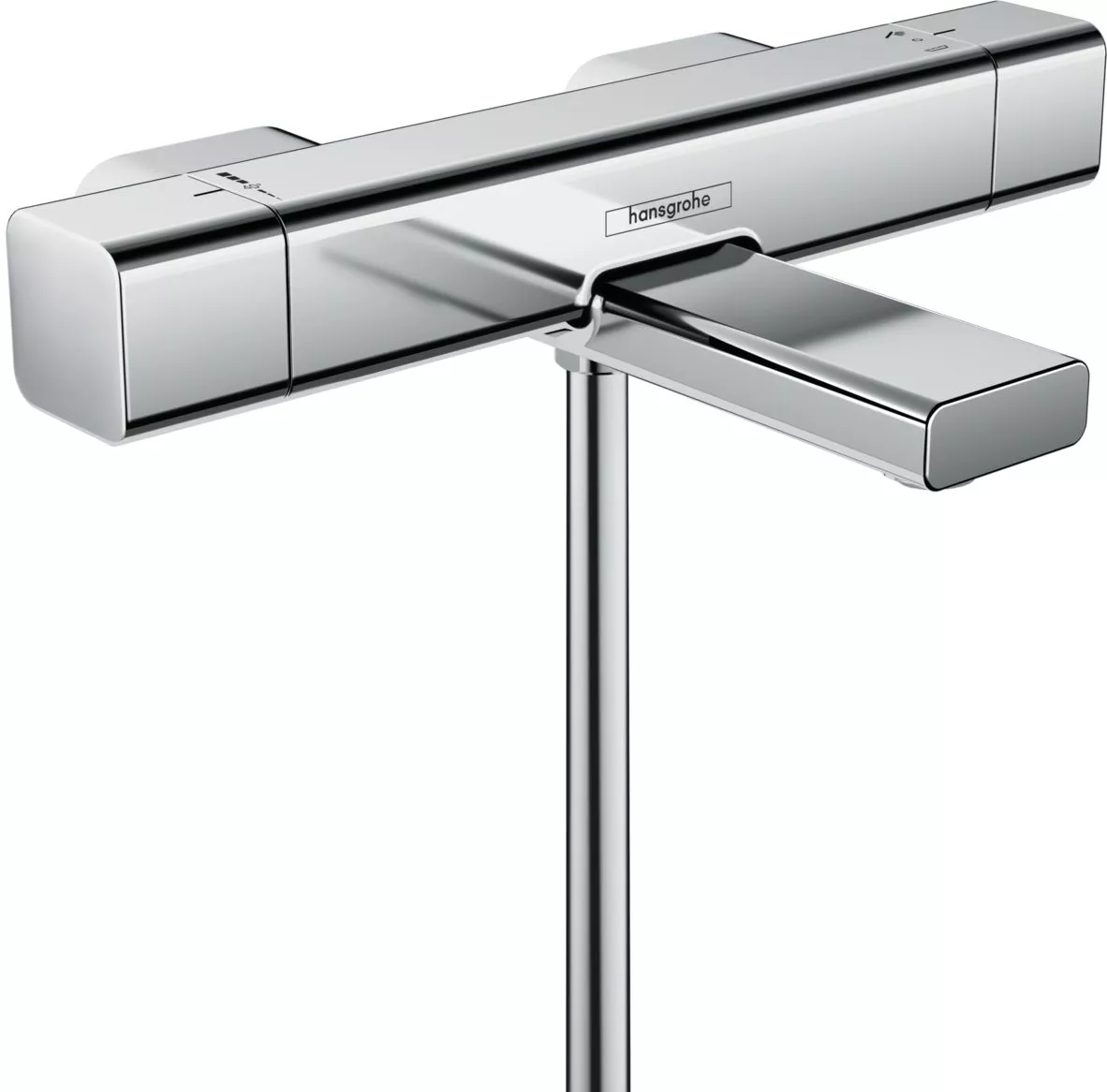 

Смеситель для душа Hansgrohe Ecostat 15774000 хром, с термостатом