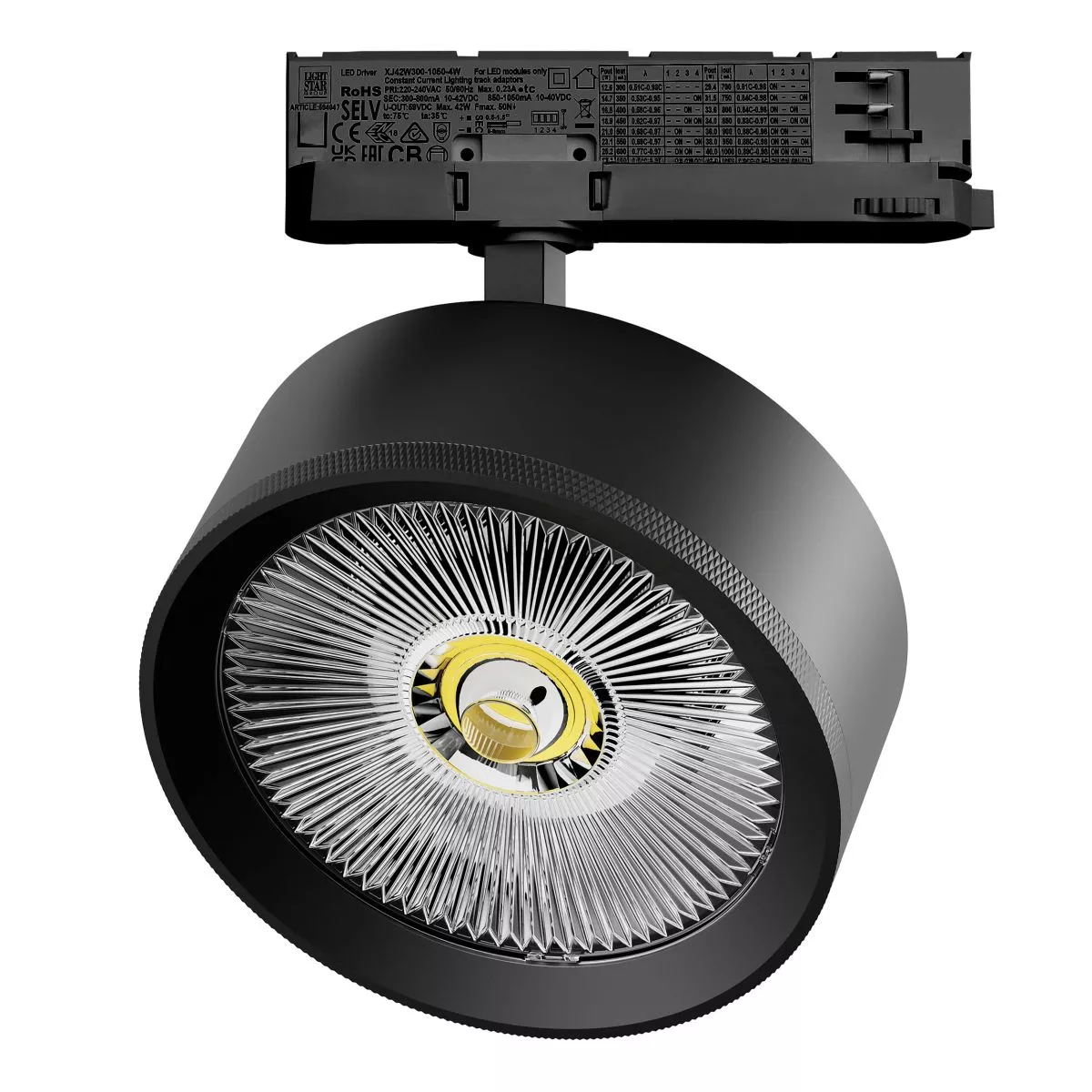 

Трековый светильник Quattro LED с адаптером Lightstar Alta Pro A5747QT