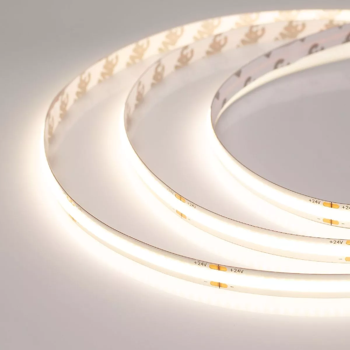 

Светодиодная лента Arlight COB-X378-8mm 24V Warm3500 (11 W/m, IP20, 5m) 044579(3)