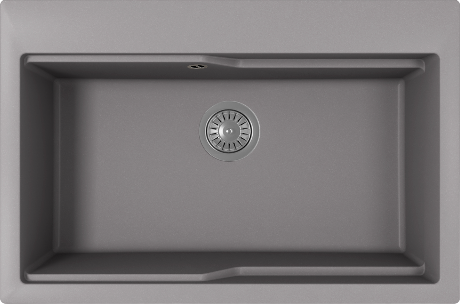 

Мойка кухонная Florentina Ромия 770 серый шелк