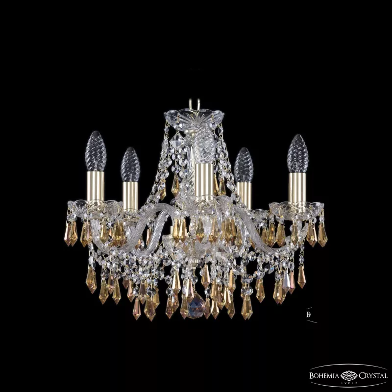 

Подвесная люстра Bohemia Ivele Crystal 1403/5/141 G K777