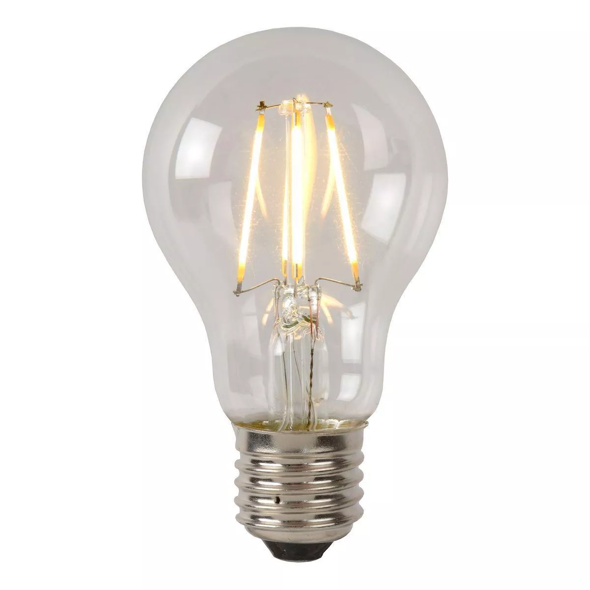 

Лампа светодиодная диммируемая Lucide E27 7W 2700К прозрачная 49085/07/60