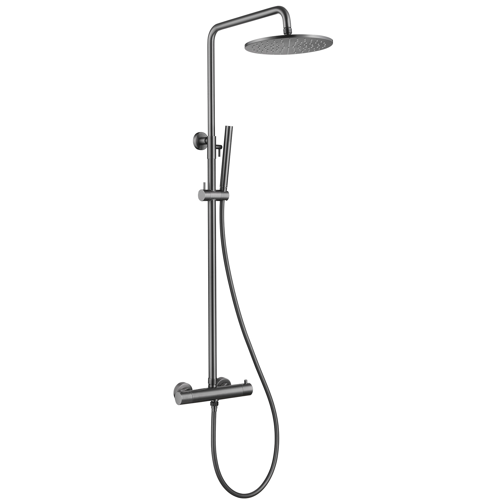 

Душевая стойка Abber Wasser Kreis AF8160NGL никель