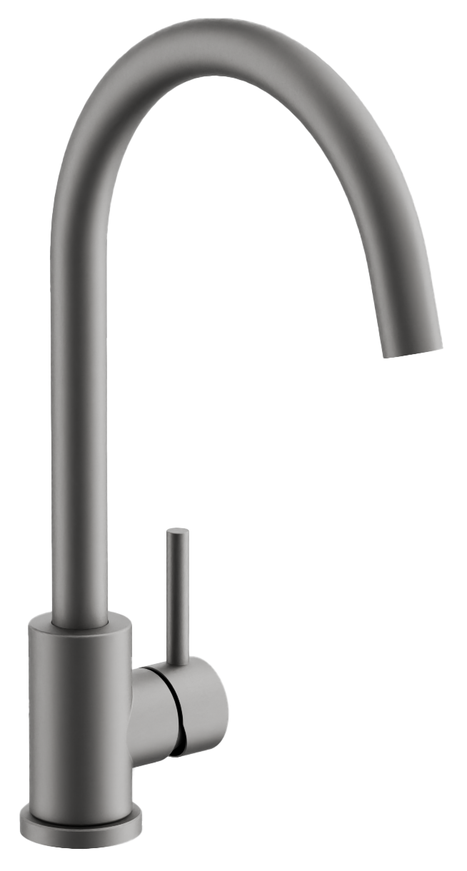 

Смеситель для кухни BELZ B810 B70810-3 оружейная сталь