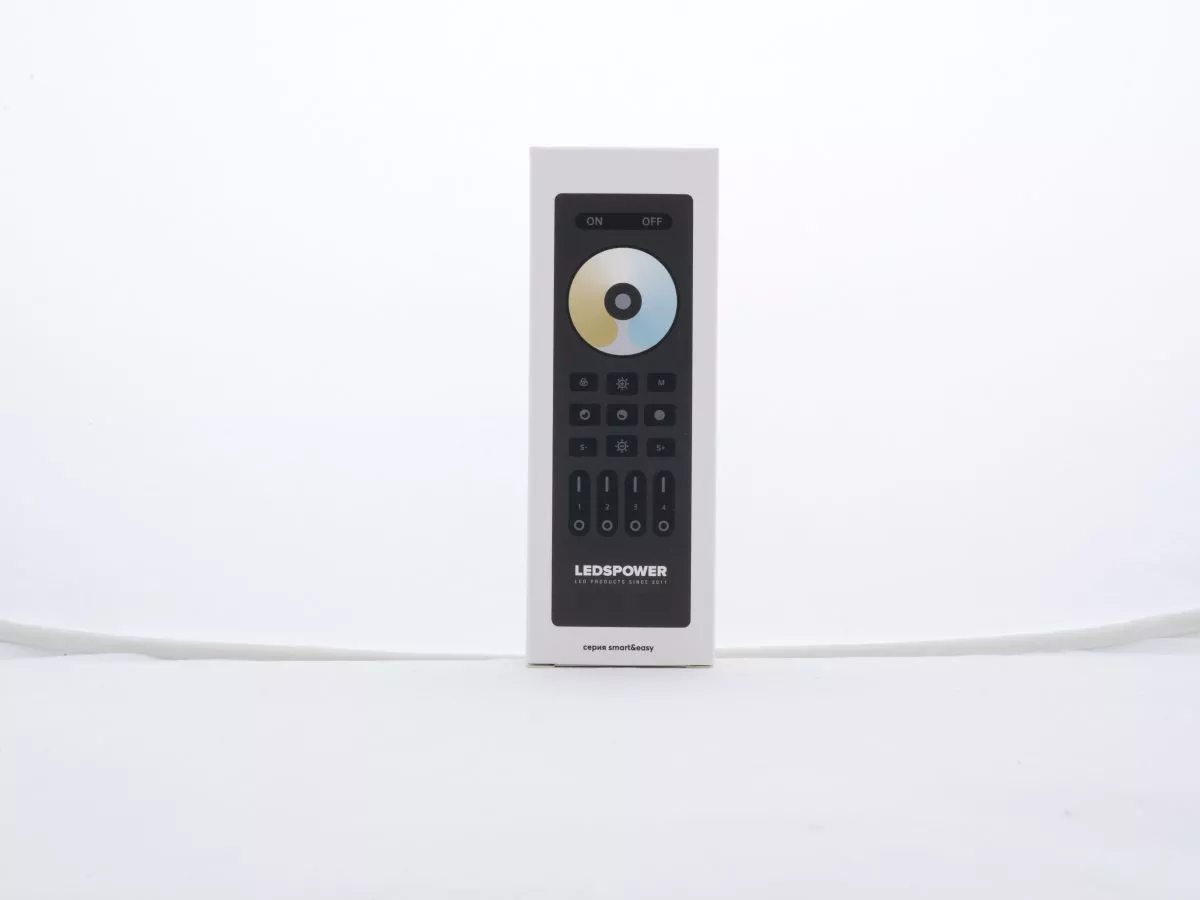 Пульт CCT на 4 зоны LEDS POWER RC02RFB черный 006536