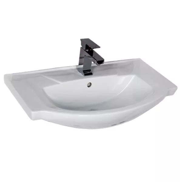 

Мебельная раковина Aquanet Честер 75 см (00183610), Белый;золото